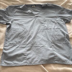 Cherokee Men's Light Grey V-Neck Shirt